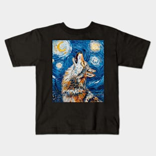 Wolf Coexistence Strategies Kids T-Shirt